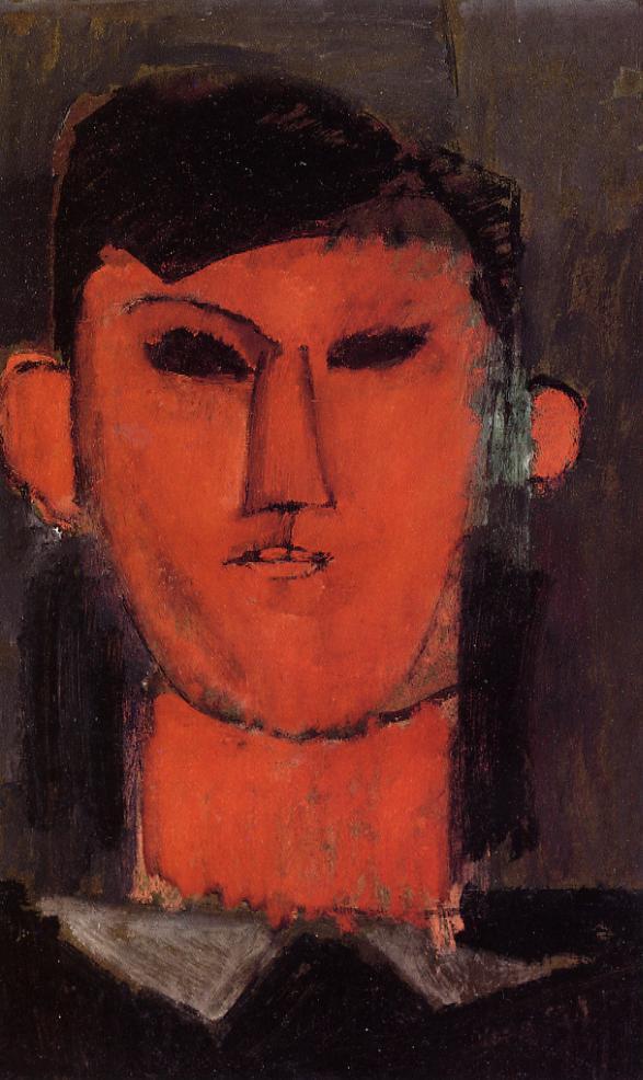 Portrait of Picasso - Amedeo Modigliani Paintings